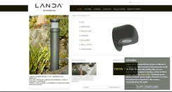 Desktop Screenshot of landa.it